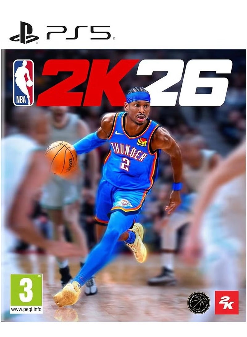 بلاي ستيشن NBA 2K26 – لعبة بلايستيشن 5 | أسلوب لعب كرة السلة للموسم الجديد | محاكاة رياضية واقعية | فرق ووضعيات محدثة | متوفر في الإمارات - Image 1